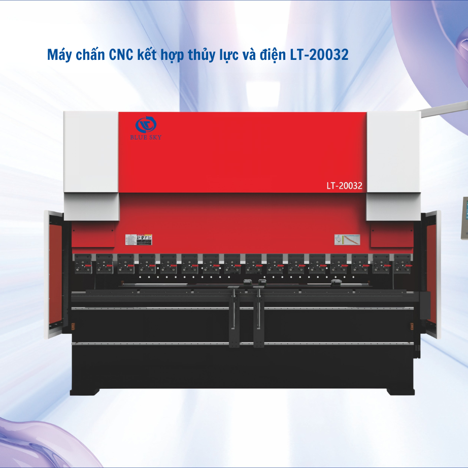 Máy chấn CNC kết hợp thủy lực và điện LT-20032