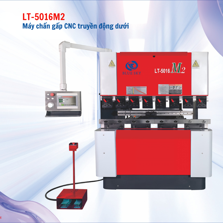 LT-5016M2 Máy chấn gấp CNC truyền động dưới
