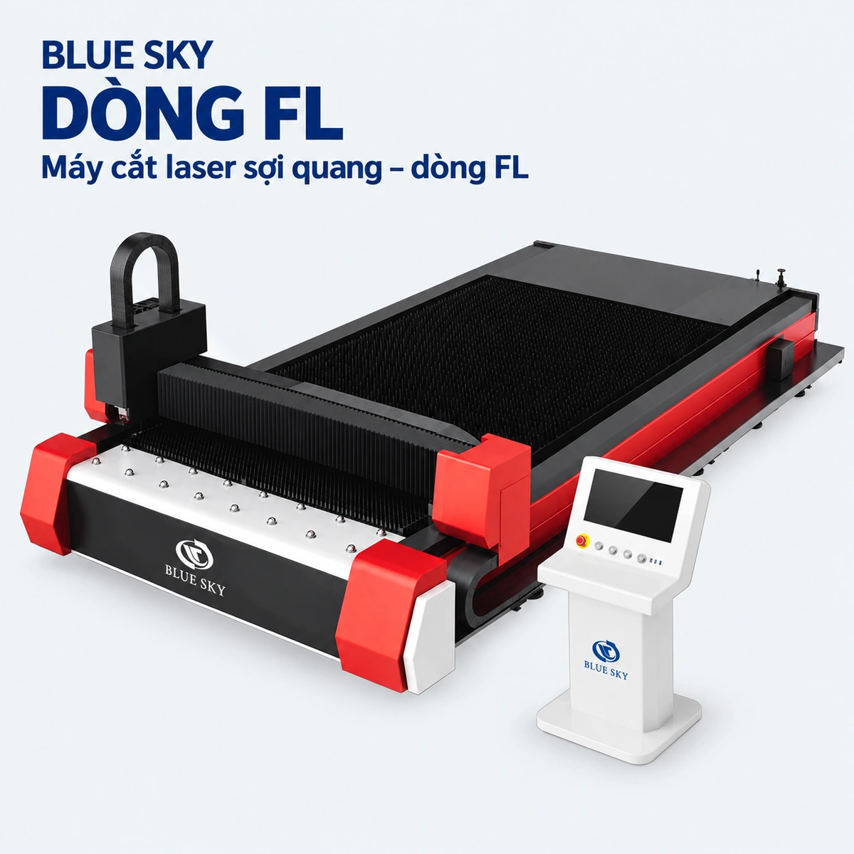 Máy cắt laser tấm Blue Sky – Dòng A · AL · FL