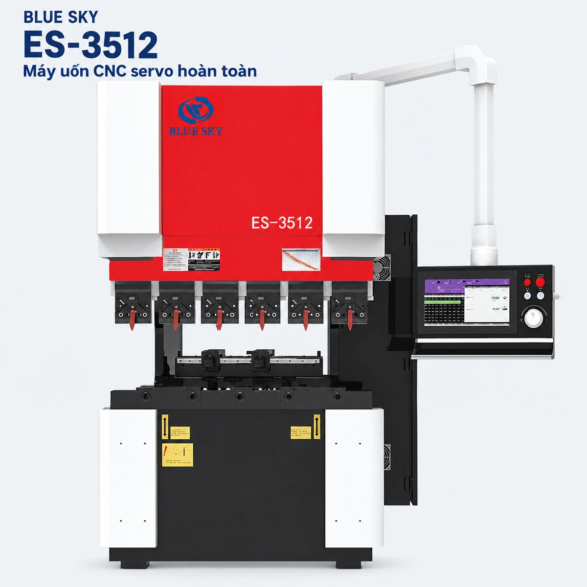 Máy chấn CNC servo Blue Sky – Dòng ES · ES-3512