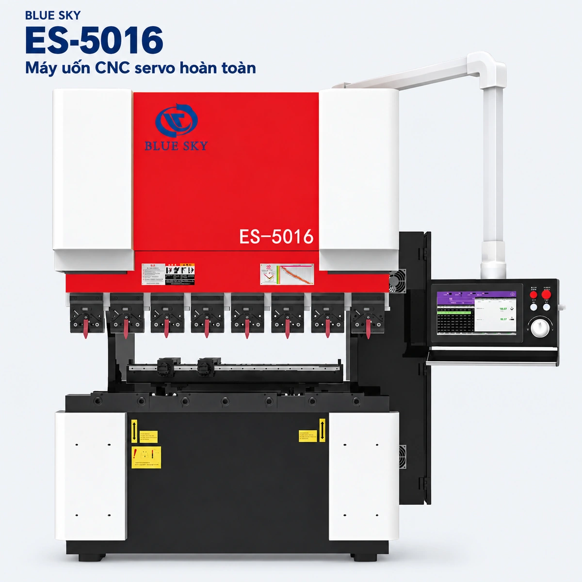 Máy chấn CNC servo ES-5016 – 500 kN / 1.600 mm
