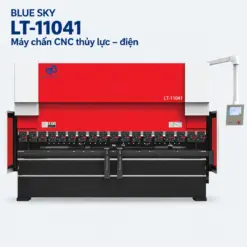 Máy chấn CNC điện–thủy lực LT-11041 – 1.100 kN / bàn 4.100 mm