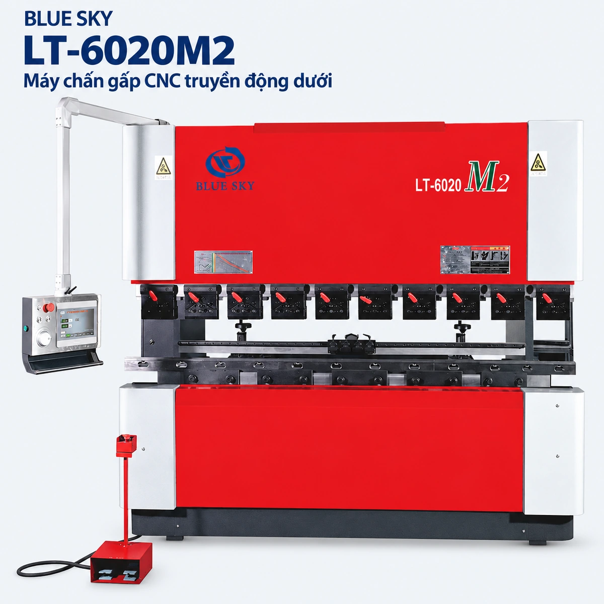 Máy chấn CNC truyền động dưới Blue Sky – Dòng LT-M2 · LT-6020M2